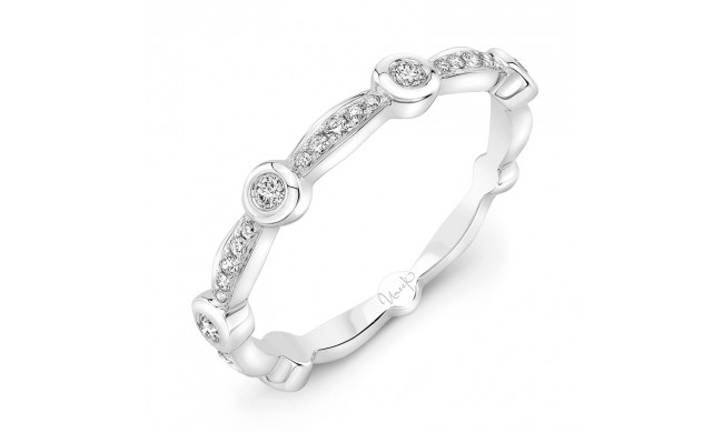 Uneek Santa Monica Stackable Diamond Band - LVBWA821W