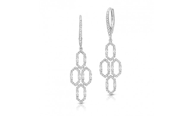 Uneek Dangling Diamond Earrings - LVEAD482W