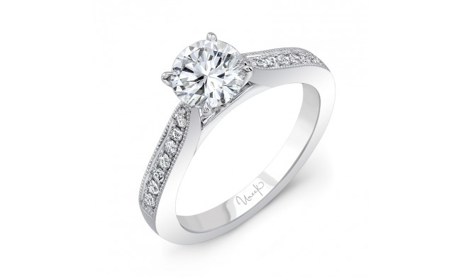 Uneek Round Engagement Ring - SWS176