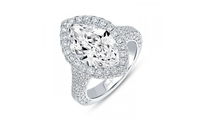 Uneek Signature Marquise Diamond Engagement Ring - R048MQU