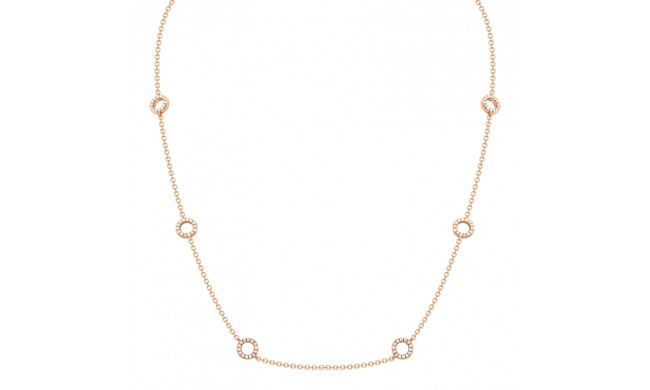 Uneek Diamonds By The Yard Diamond Necklace - LVND1445R