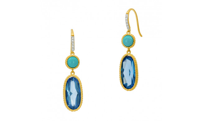 Freida Rothman Shades Of Hope Hoop Earrings - BCPYZME28