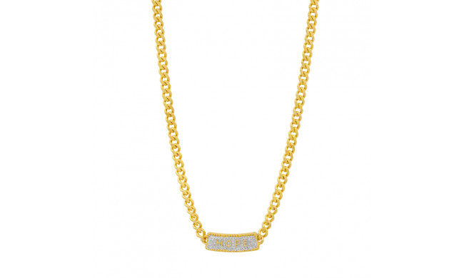 Freida Rothman Hope Chain Link Necklace - AHPYZN17-18
