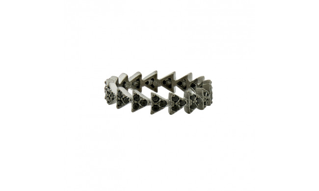 Freida Rothman Arrow Eternity Ring - KR090107B-BK-7