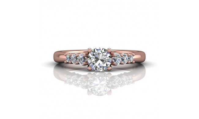 Martin Flyer 14k Rose Gold FlyerFit Engagement Ring