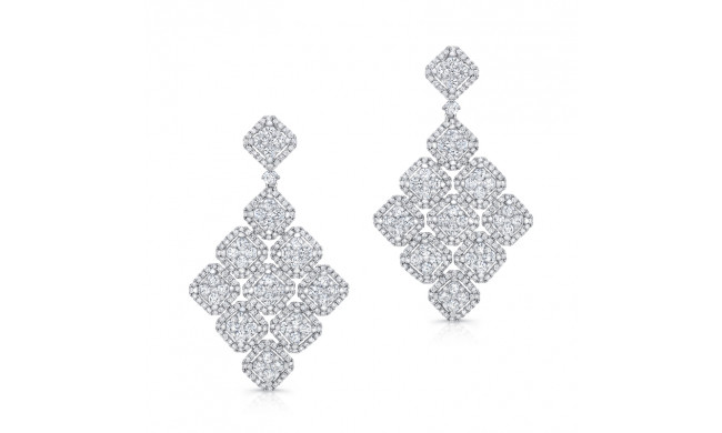 Uneek Dangling Diamond Earrings - LVEMI0448