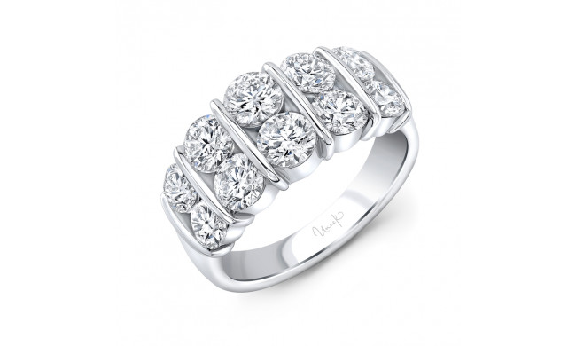 Uneek Two Row Diamond Band - RB048U-3CT