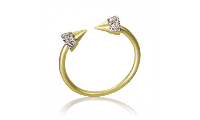 Meira T 14k Yellow Gold Open Arrow Ring