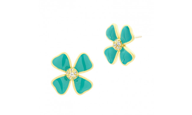 Freida Rothman Brooklyn Garden Earrings - HAYZTQE12-14K