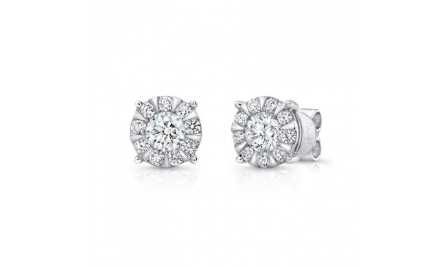 Uneek Stud Diamond Earrings - LVE694RD-8.5RD