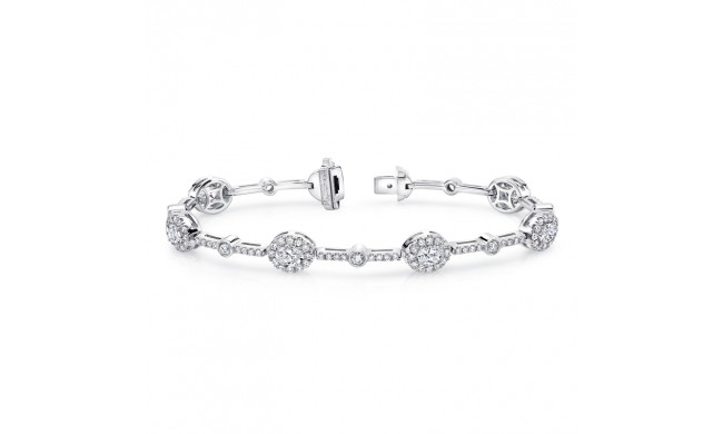 Uneek Oval Diamond Bracelet - LBR185