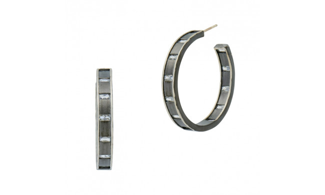 Freida Rothman Streets Of Brooklyn Hoop Earrings - IFPKZE83-14K