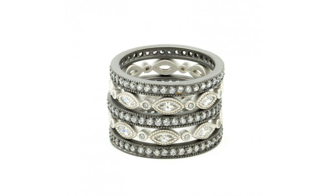 Freida Rothman The Everyday 5-Stack Ring - PRZR0980B-5
