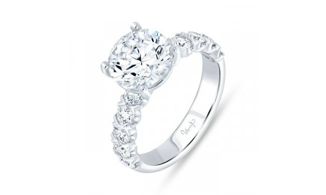 Uneek Timeless Straight Diamond Engagement Ring - R603RB-250