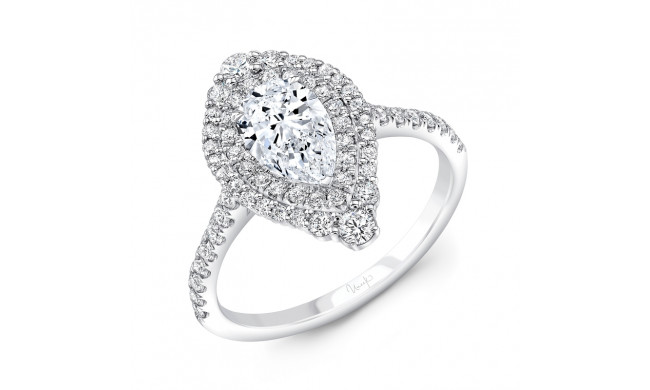 Uneek Pear Shaped Diamond Engagement Ring - SWS232DHDS-8X5PE