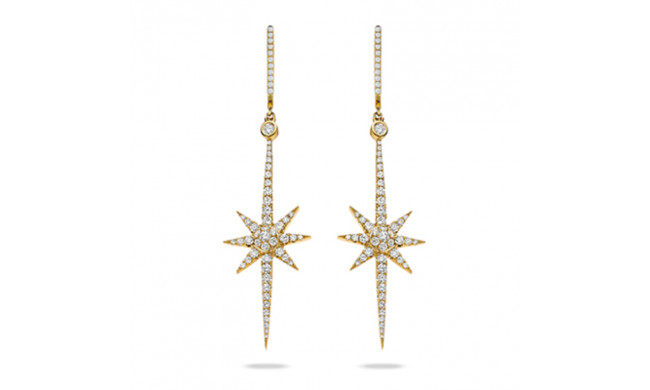 Doves Celestia 18k White Gold Diamond Earrings - E8214-2