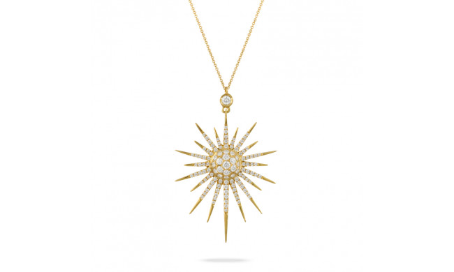 Doves Celestia 18k White Gold Diamond Necklace - N8246-1