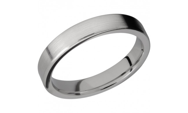 Lashbrook Titanium 4mm Men's Wedding Band - 4FR+SATIN