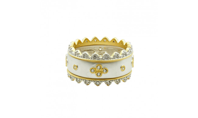 Freida Rothman Visionary Fusion Crown Stack Rings - VFPYZR03-5