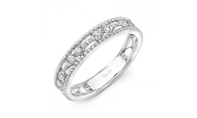 Uneek Battenberg Petite Open Lace Diamond Band - LVBW2849W