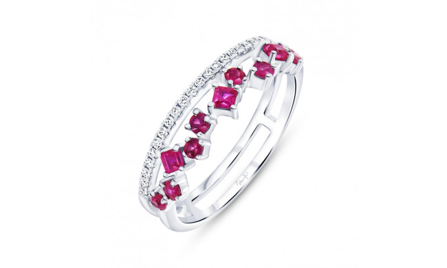 Uneek Stackable Diamond Fashion Ring - lvbad302wru