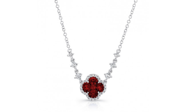 Uneek Ruby Diamond Pendant - LVNLG2894R