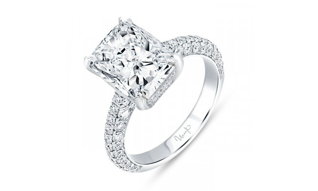 Uneek Signature Straight Diamond Engagement Ring - R066CUU