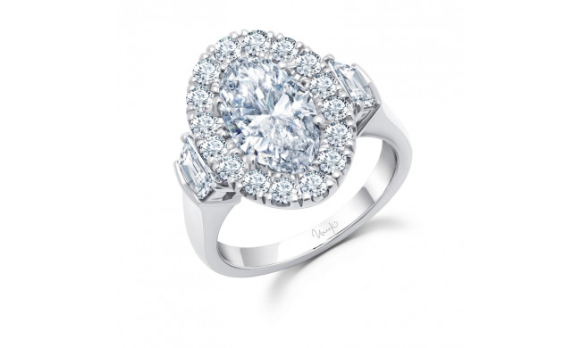 Uneek Diamond Engagement Ring - LVS1030OV