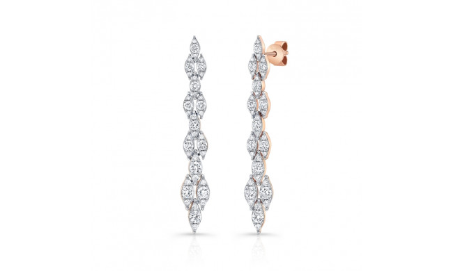 Uneek Diamond Earrings - LVEAD052R