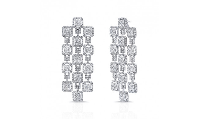 Uneek Dangling Diamond Earrings - LVEMI0241