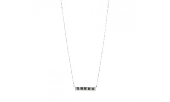 Freida Rothman Cobblestone Bar Necklace - IFPKZN66-16E