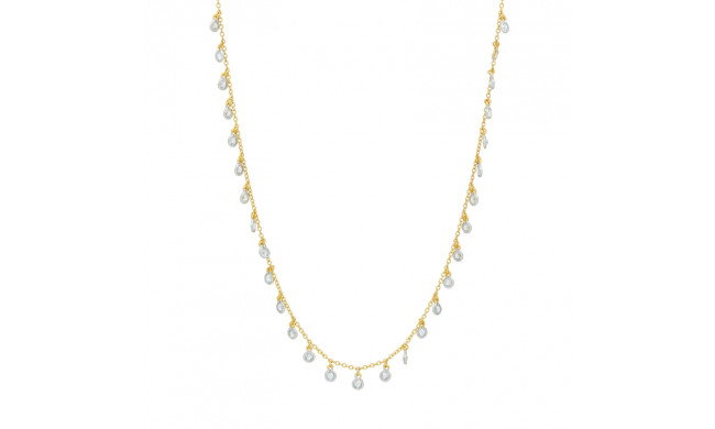 Freida Rothman My Daughter Keeps Stealing This Bezel Drop Necklace - LMPYZN13-14E