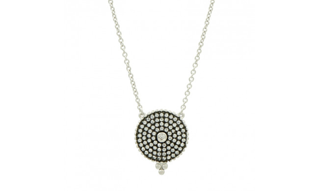 Freida Rothman Round Temporal Necklace - PRZ070432B-16E