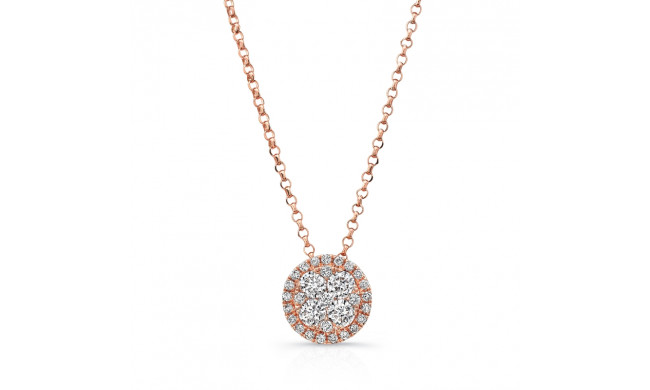 Uneek Fashion Diamond Necklace - LVNS0082R