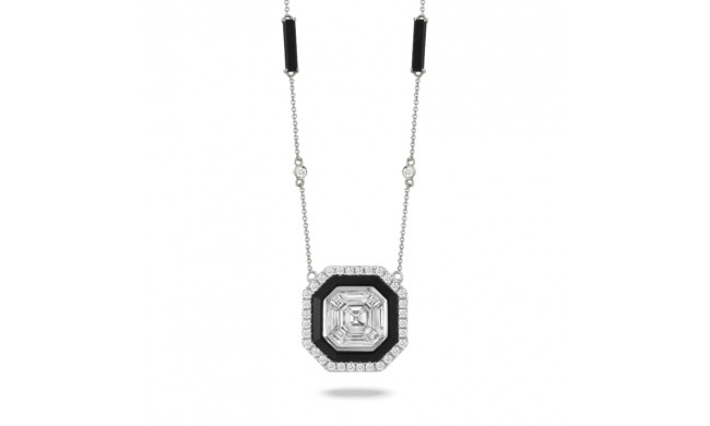 Doves Mondrian 18k White Gold Gemstone Necklace - N9220BO-2