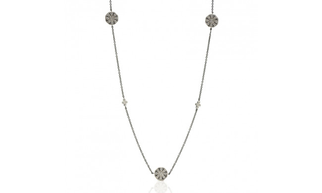 Freida Rothman Pave Deco Station Wrap Necklace - PRZ070125B-36