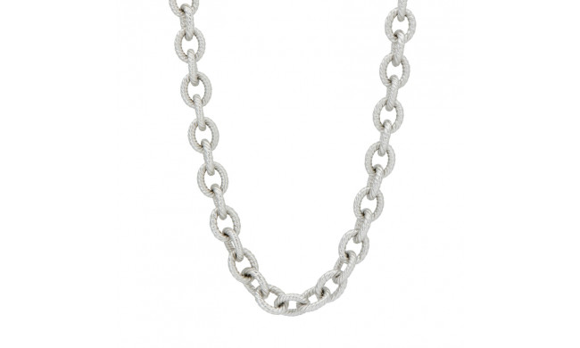 Freida Rothman Twisted Cable Chain Link Necklace - IFPKZN62-18