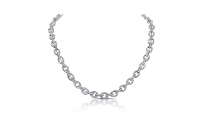 Uneek Chain Diamond Necklace - LVN622