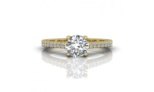 Martin Flyer 14k Yellow Gold FlyerFit Engagement Ring