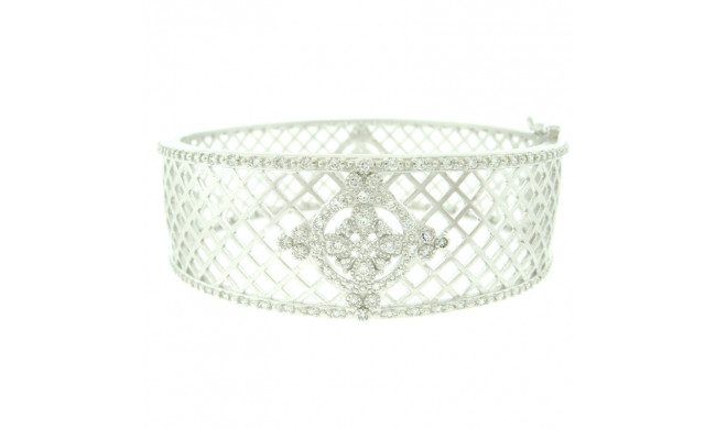 Freida Rothman Floral Station Criss Cross Open Bangle - PZB0851B