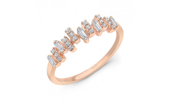 Uneek Diamond Stackable Band - R24124AB