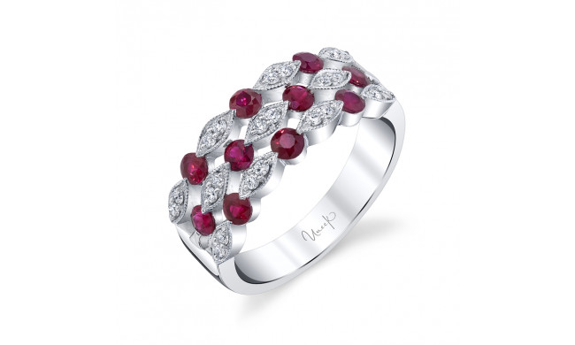 Uneek Ruby Diamond Fashion Ring - LVBRI555R