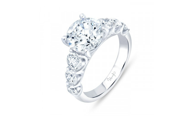 Uneek Timeless Straight Diamond Engagement Ring - R609RB-300