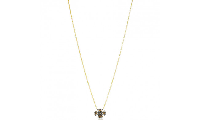 Freida Rothman Pave Cross Pendant Necklace - YRZ070235B-16E