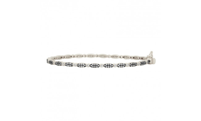 Freida Rothman Marquise Pave Thin Hinge Bangle - PRZB080190B-H