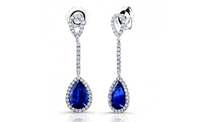 Uneek Sapphire and Diamond Earrings - LVE176