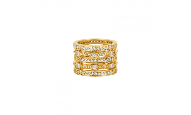 Freida Rothman Signature Classic Marquise Eternity 5-Stack - YZR0980B-9