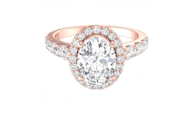 Martin Flyer 18k Rose Gold FlyerFit Engagement Ring