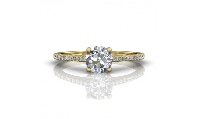 Martin Flyer 14k Yellow Gold FlyerFit Engagement Ring