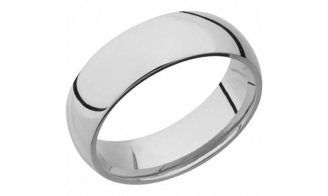 Lashbrook Titanium 7mm Men's Wedding Band - 7D+POLISH